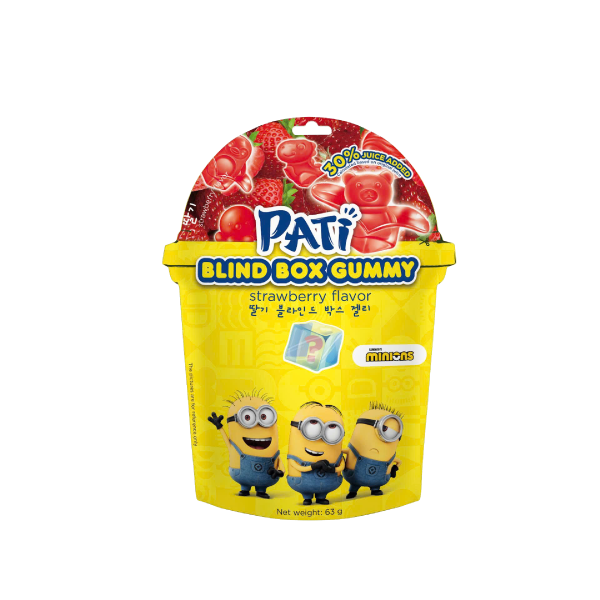 Kẹo Dẻo Pati Blindbox Gummy Vị Dâu